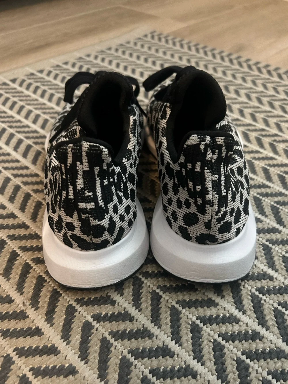 Adidas Women's Swift Run 1.0 Shoes- Leopard